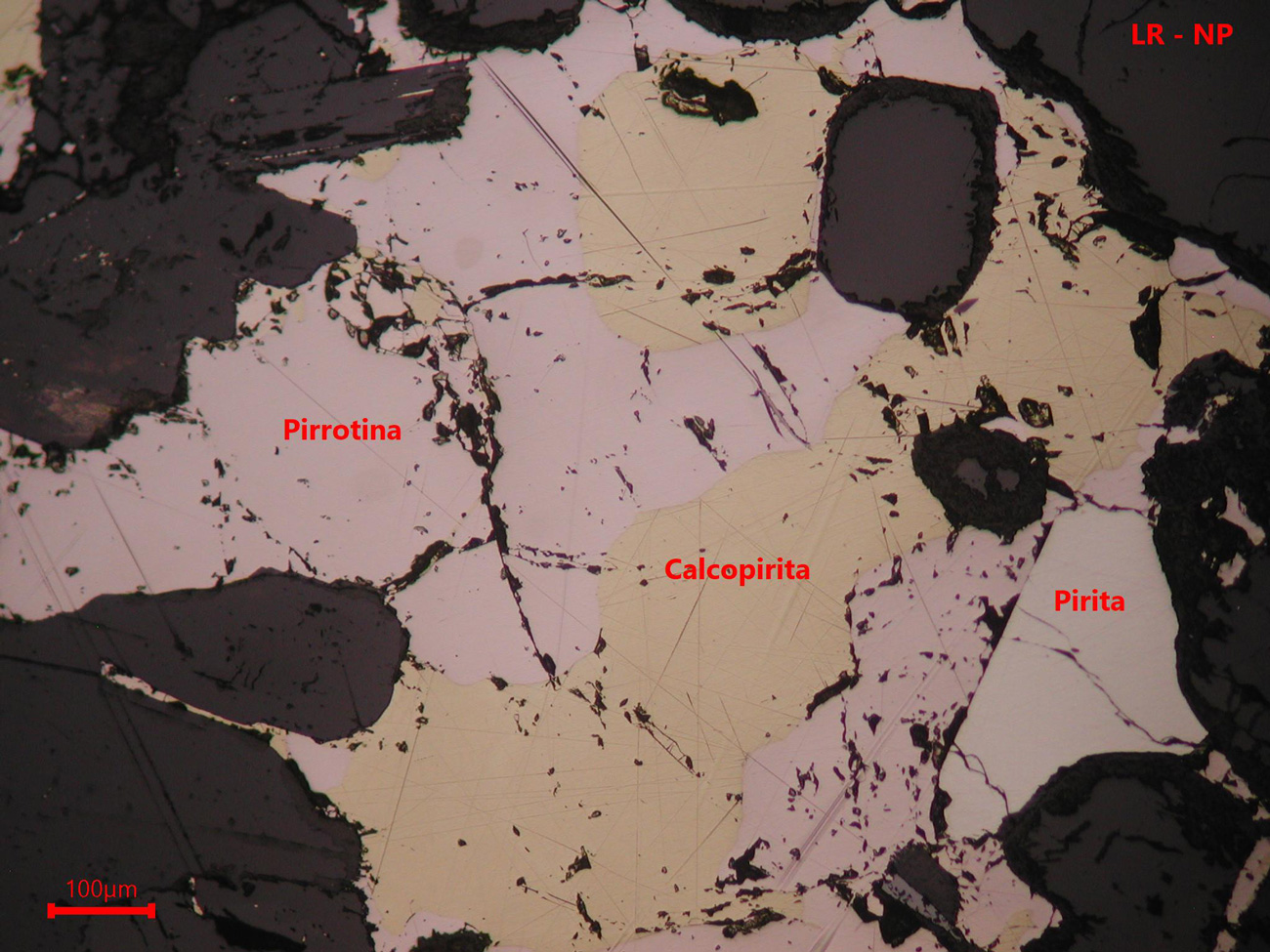 Yacimiento Aguablanca - muestra de mano 04 - mineralización 01