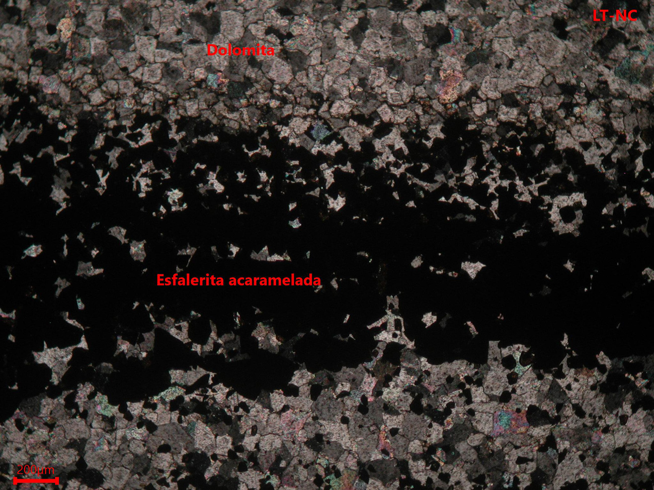 Mina de Reocín- muestra de mano 01 - rocas encajantes 02