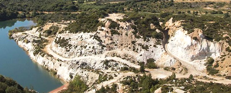 Panorámica Mina Penouta, Penouta, Ourense